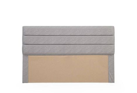 Tête De Lit Volka 120cm Tissu Gris