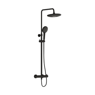 Colonne De Douche Vitra Aquaheat Bliss 240 Noir Mat