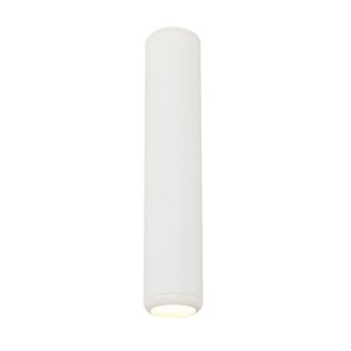 Plafonnier Era Ii À Cylindre - Blanc En Métal, 6 X 6 X 32 Cm, 1xled, Max 5w, 3000k, 500lm