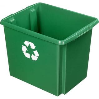 Boite De Recyclage Nesta Box 45 Litres Vert