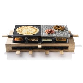 Appareil à Raclette 8personnes 1500w + Perre à Griller - Arg300bw