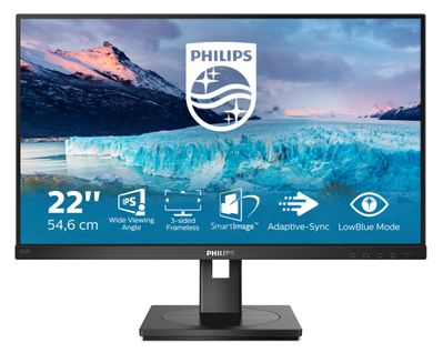 Écran PC S Line 222s1ae/00 21.5" Lcd Full Hd 4 Ms Noir