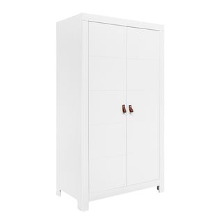 Armoire 2 Portes Noah - Blanc