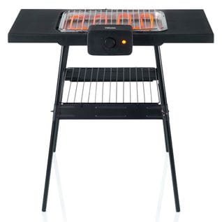 Barbecue Électrique De Table Avec Support Bq-2870 Noir 2000 W