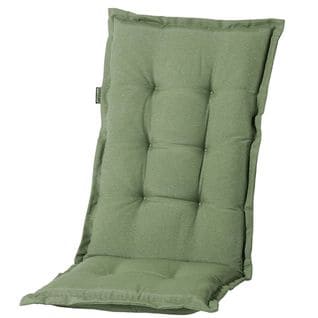 Coussin De Chaise À Dossier Haut Panama 123x50 Cm Vert Sauge