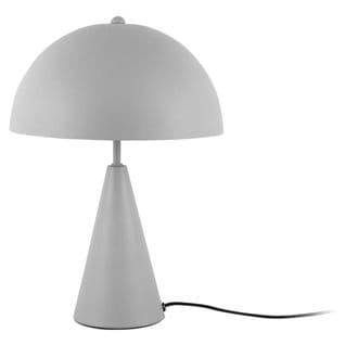 Lampe à Poser En Métal Sublime Gris Souris