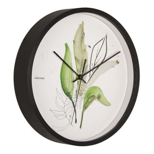 Horloge Ronde  Botanical 26 Cm Feuilles
