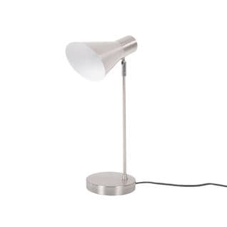 Lampe à Poser Moderne En Métal - H.46cm - Argent