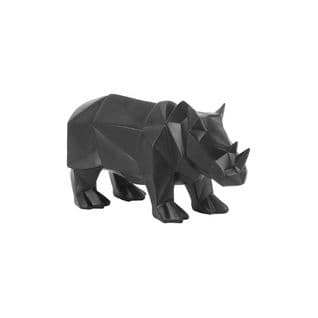 Rhinocéros En Résine Mat Origami
