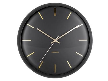 Horloge Globe Design Armando Breeveld Noir - Karlsson