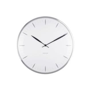 Horloge Murale Leaf - Diam. 40 Cm - Blanc