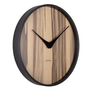 Horloge Murale En Bois Melange Bois Clair