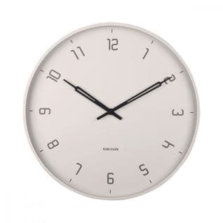 Horloge Stark D40cm Gris