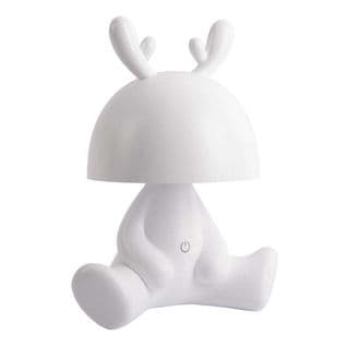Lampe à Poser En Plastique LED Deer Blanc