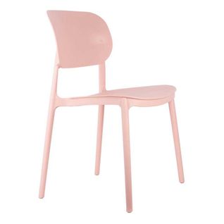 Chaise Colorée En Polypropylène Cheer Rose Pâle