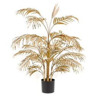 Palmier Areca Artificiel 105 Cm Doré