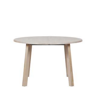 Lange Jan - Table À Manger Extensible 120-200x120 cm En Bois - Couleur - Naturel