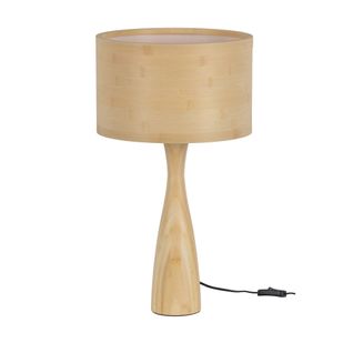 Lunar - Lampe À Poser En Bois - Couleur - Naturel