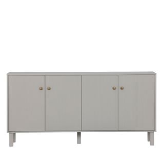 Madu - Buffet 2 Portes En Bois L160cm - Couleur - Gris Clair