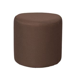 Puuk - Pouf Rond En Tissu Ø40cm - Couleur - Marron