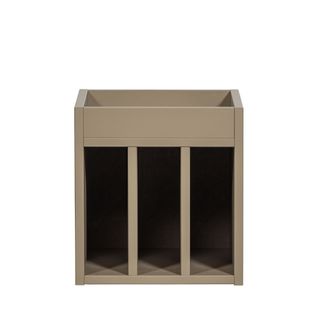 Turner - Meuble De Rangement Vinyles En Bois - Couleur - Beige