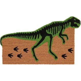 Paillasson Animal En Fibres De Coco Intérieur Extérieur Tyranosaure