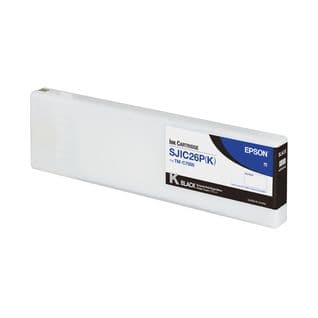Cartouches D'encre Sjic26p(k): Ink Cartridge For Colorworks C7500 (black)