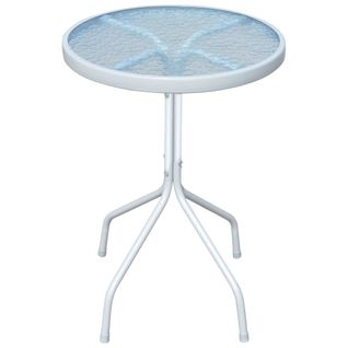 Table De Bistro Gris 50x71 Cm Acier