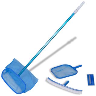 Kit Entretien Piscine Avec Manche Téléscopique Et Brosse