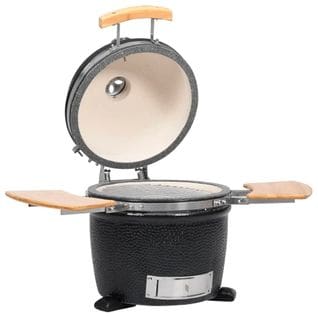 Kamado Barbecue Au Charbon De Bois En Céramique 44 Cm