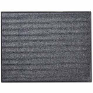 Tapis D'entrée Pvc Gris 90 X 150 Cm