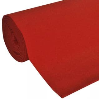 Tapis Rouge 1 X 10 M 400 G/m²