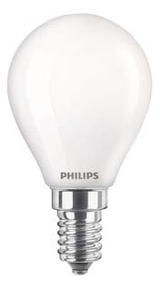 Ampoule LED sphérique E14 PHILIPS EQ40W blanc froid