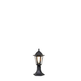 Lampadaire D'extérieur Classique Noir 42,2 Cm Ip44 - New Haven