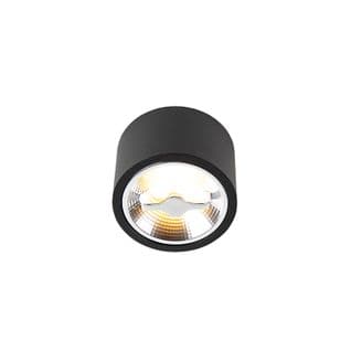 Spot De Plafond Moderne Noir Ar111 Avec LED - Expert