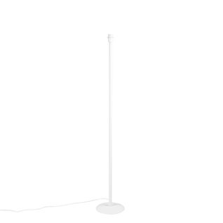 Moderne Vloerlamp Wit Zonder Kap - Simplo