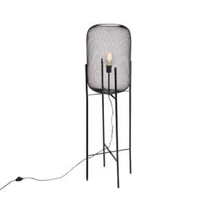 Lampadaire Moderne Noir - Bliss Mesh