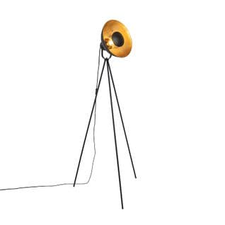 Lampadaire Noir Avec Trépied Or 154,4 Cm - Magnax Eco