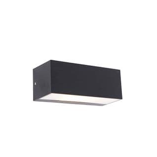 Applique Moderne Noire Ip65 - Houks