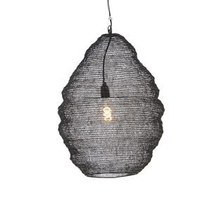 Suspension Orientale Noire 45 Cm - Nidum