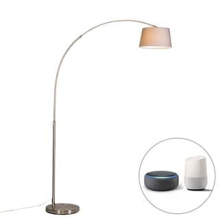 Lampe à Arc Intelligente Abat-jour En Acier Gris Avec Wifi A60 - Arc Basic