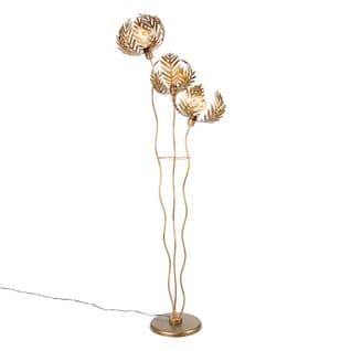 Lampadaire Vintage Or 3 Lumières - Botanica Kringel