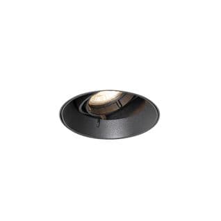 Spot Encastrable Moderne Noir Gu10 Rond Sans Bordure - Oneon