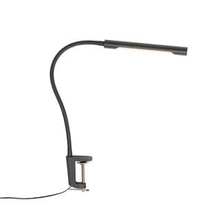 Lampe De Bureau à Pince Noire Avec LED Avec Variateur Tactile - Lionard