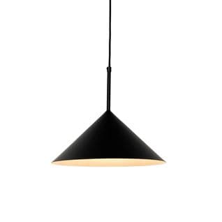 Lampe à Suspension Design Noire - Triangolo