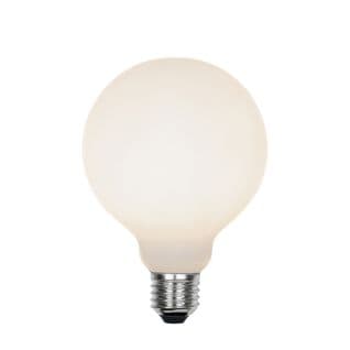 Lampe LED E27 Dimmable En 3 Étapes G95 Verre Dépoli 5w 550 Lm 3000k