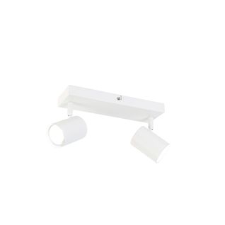 Plafonnier Intelligent Blanc Rectangulaire Avec 2 Wifi Gu10 - Jeana