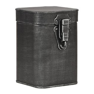 Boîte De Rangement 12x13x17 Cm M Noir Antique