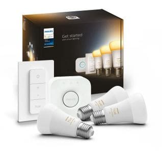 Hue White Ambiance Kit De Démarrage Ampoule LED Connectée - E27 X3 Et Télécommande Hue