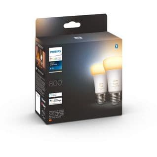 Hue White Ambiance - Ampoules LED Connectées E27 - Compatible Bluetooth - Pack De 2